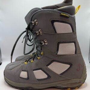 Burton Freestyle Snowboard Boots Men’s Size 15 Gray/White/Yellow